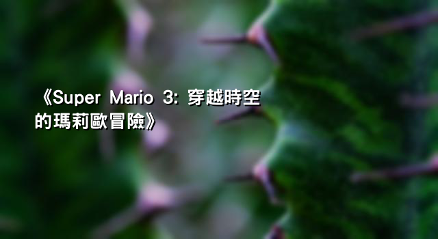 《Super Mario 3: 穿越時空的瑪莉歐冒險》